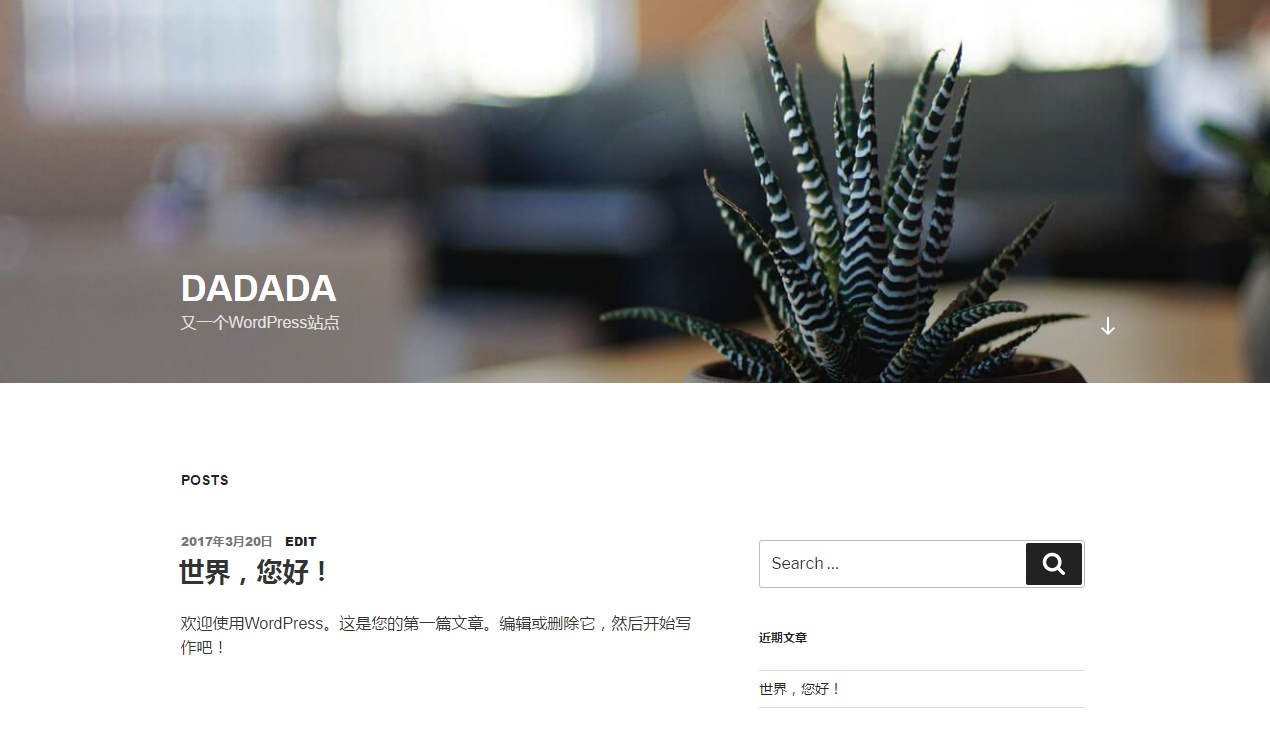 基于Docker安装WordPress博客系统
