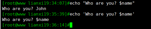 linux系统下echo命令的简单用法和实例