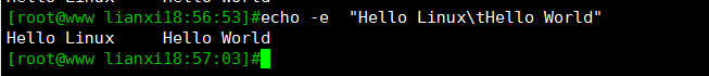 linux系统下echo命令的简单用法和实例