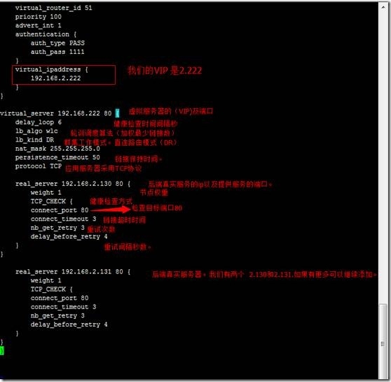 负载均衡群集Keeplived+LVS安装和部署